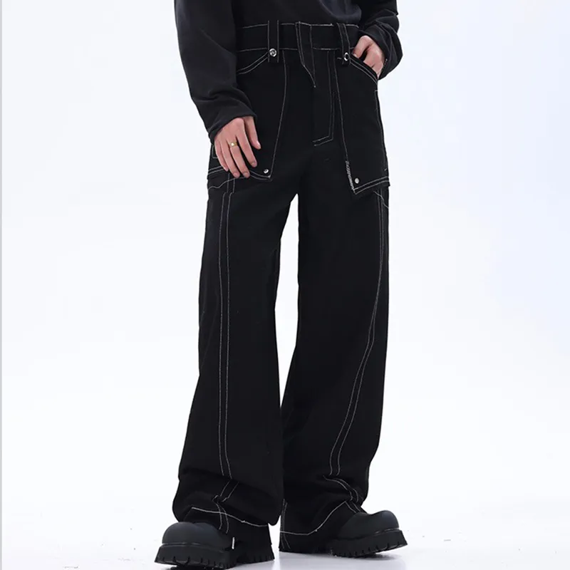 DJ.SPIRIT Jeans Unisex Black-2