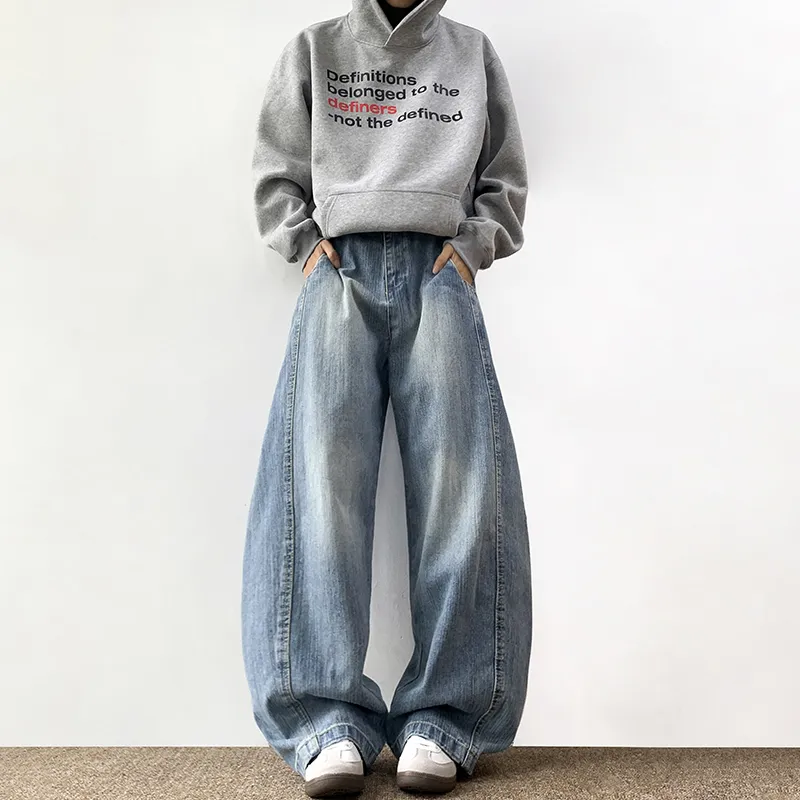 DJ.SPIRIT Jeans Unisex Blue-3