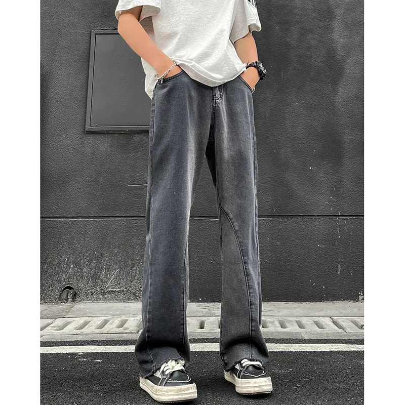 DJ.SPIRIT Jeans Unisex Smoke Gray-4