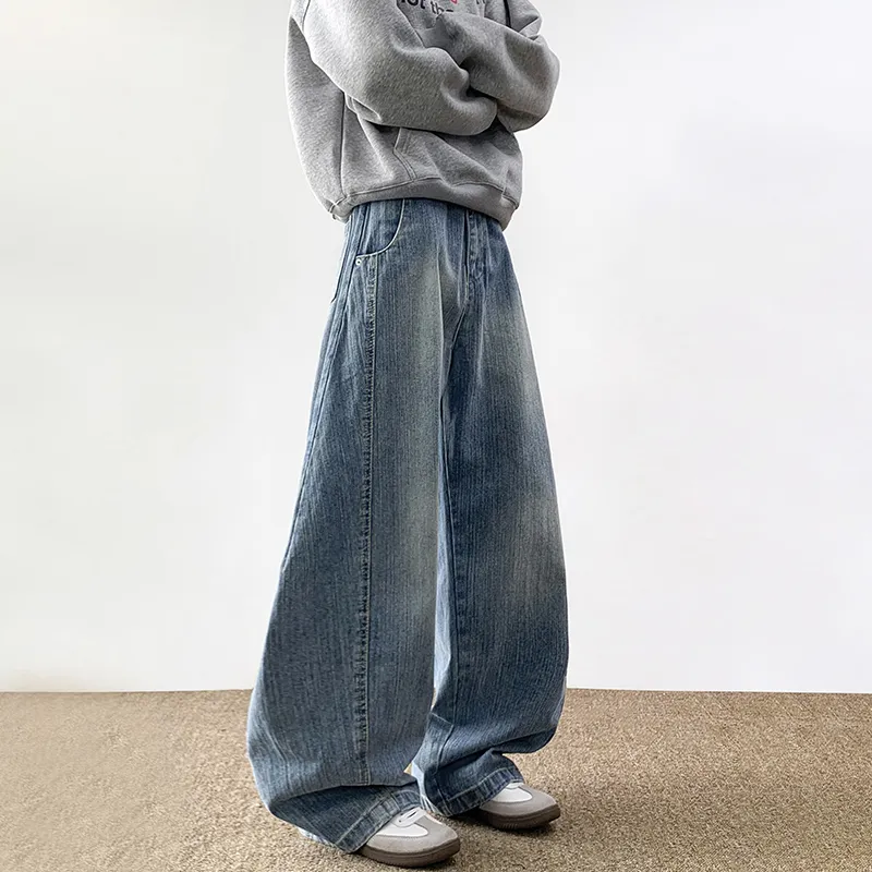 DJ.SPIRIT Jeans Unisex Blue-1