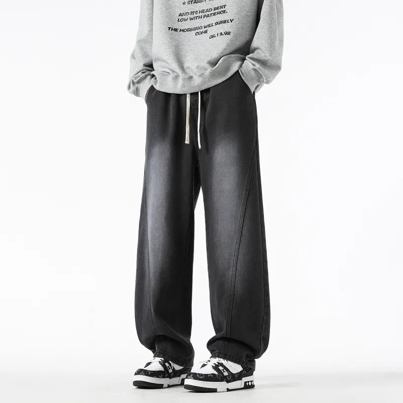 DJ.SPIRIT Jeans Unisex Vintage Blue-7