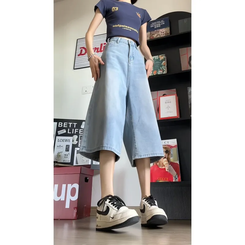 DJ.SPIRIT Denim Shorts Unisex-12