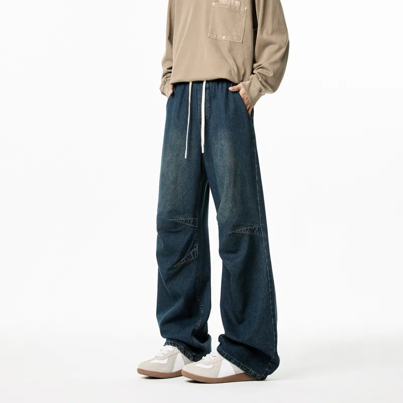 DJ.SPIRIT Jeans Unisex Dark Blue-3