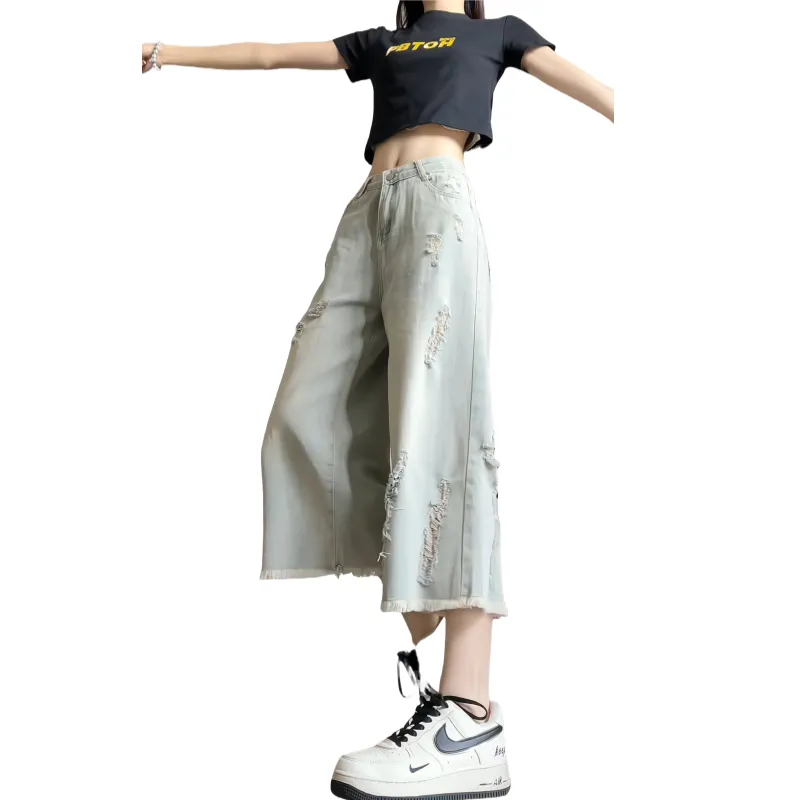 DJ.SPIRIT Denim Shorts Unisex-2