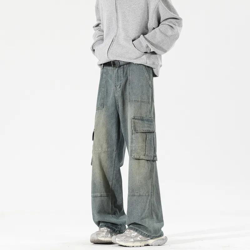 DJ.SPIRIT Jeans Unisex Blue-4