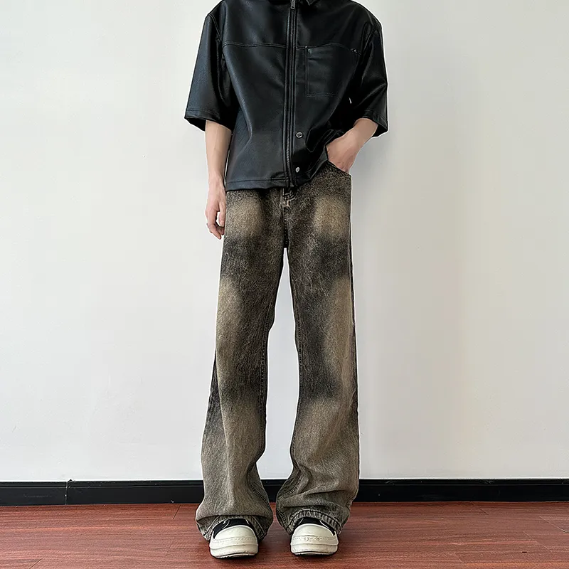DJ.SPIRIT Jeans Unisex Yellow Mud-4