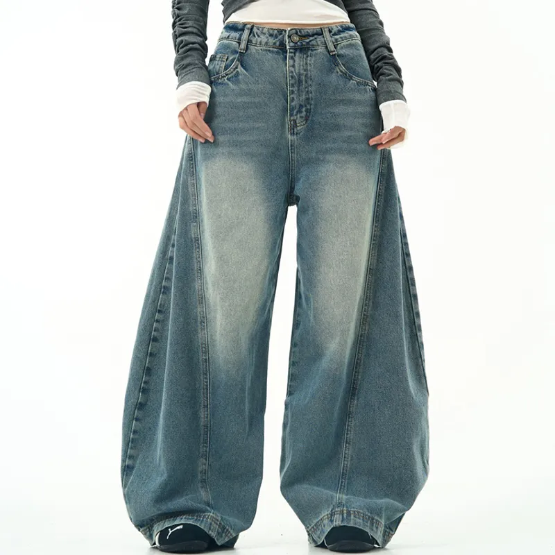 DJ.SPIRIT Jeans Unisex Blue-1