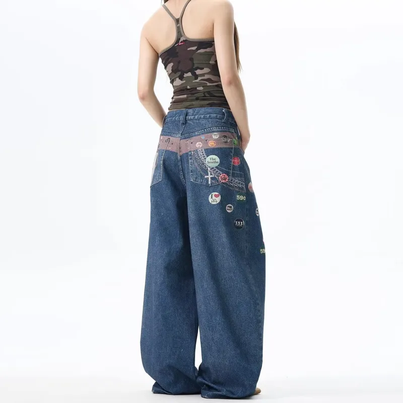 DJ.SPIRIT Jeans Unisex Blue-5
