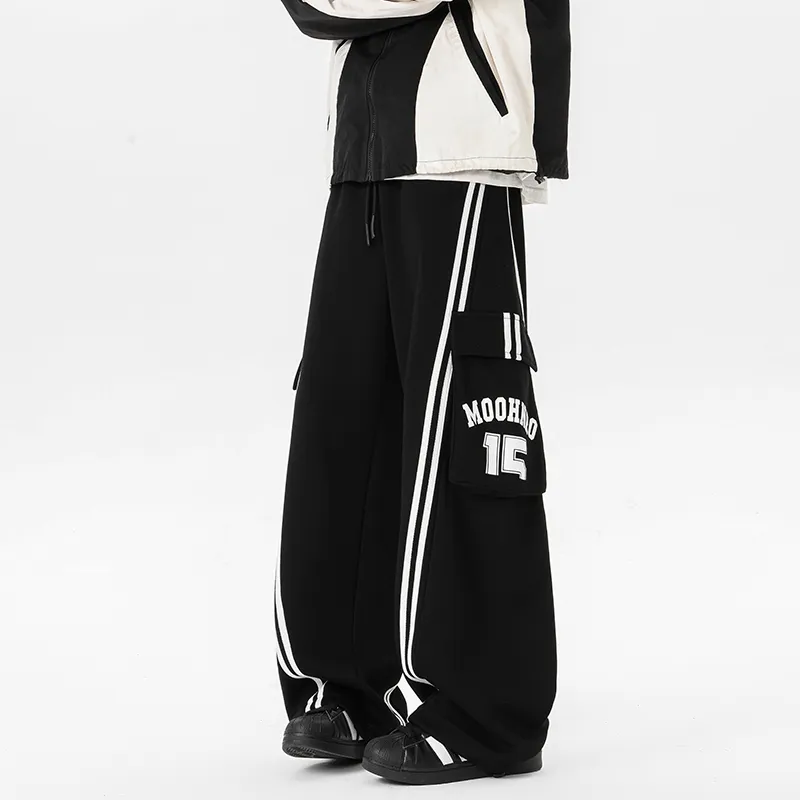 DJ.SPIRIT Cargo Pants Unisex Black-2