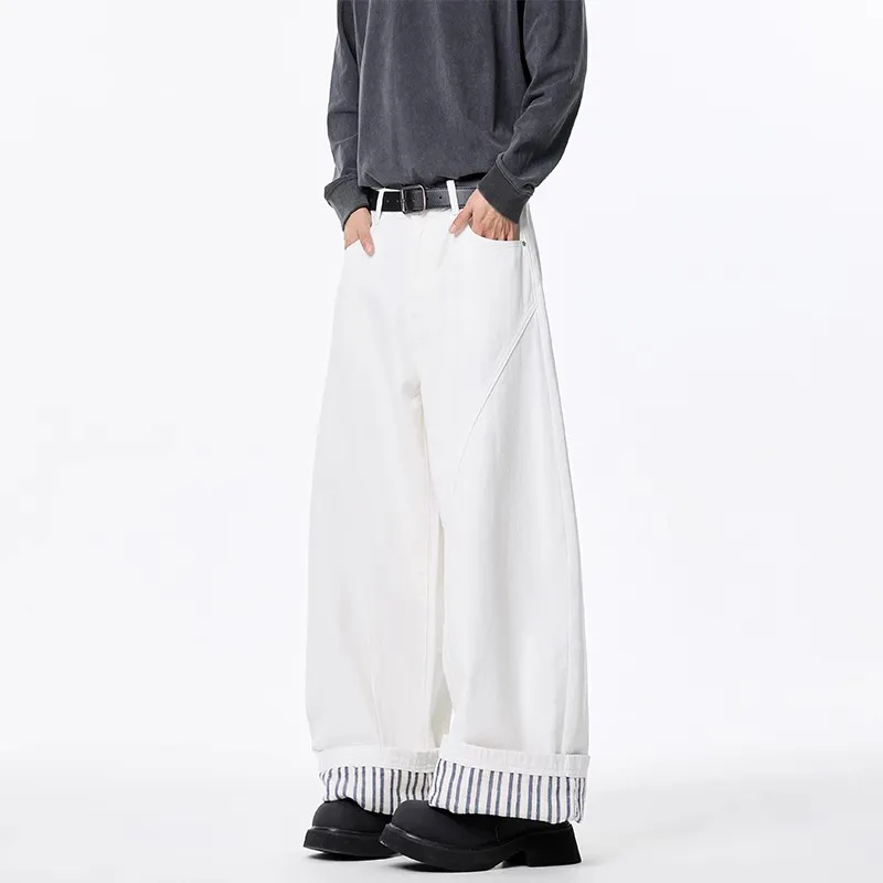 DJ.SPIRIT Jeans Unisex White-2