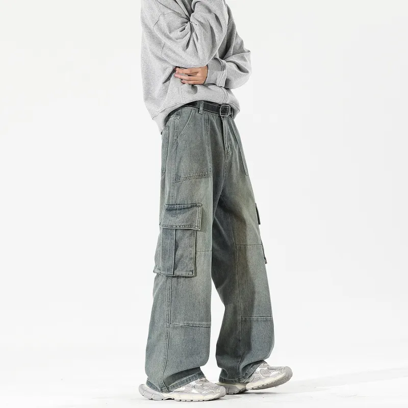 DJ.SPIRIT Jeans Unisex Blue-6