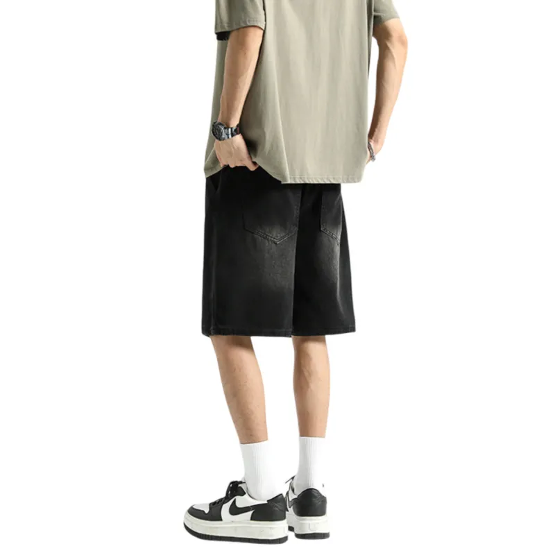 DJ.SPIRIT Denim Shorts Unisex-13