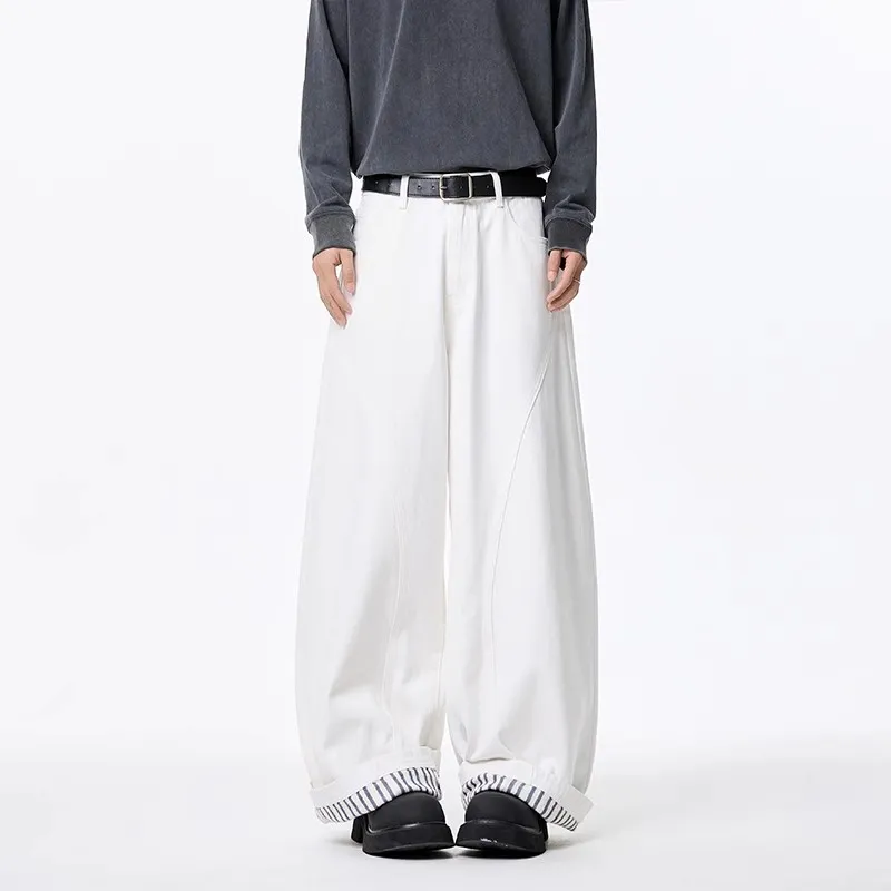 DJ.SPIRIT Jeans Unisex White-4