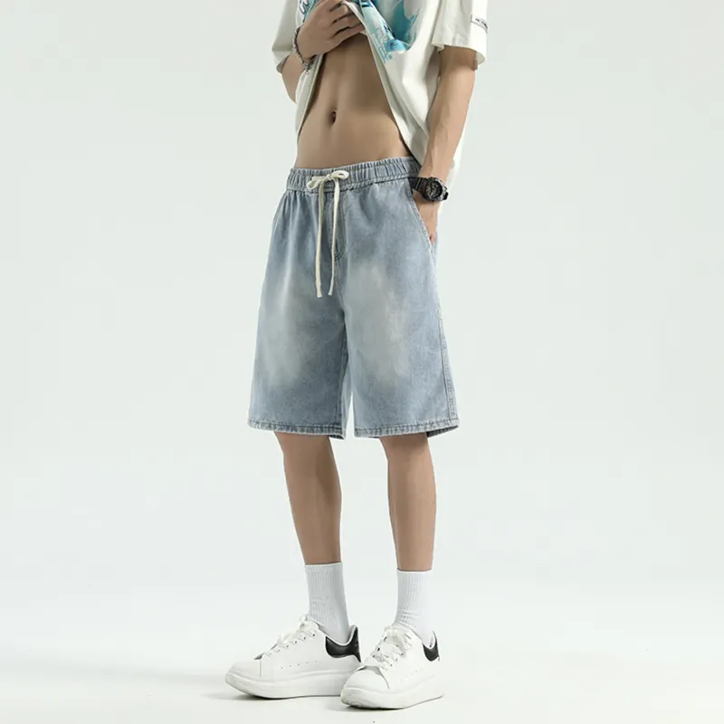 DJ.SPIRIT Denim Shorts Unisex-3