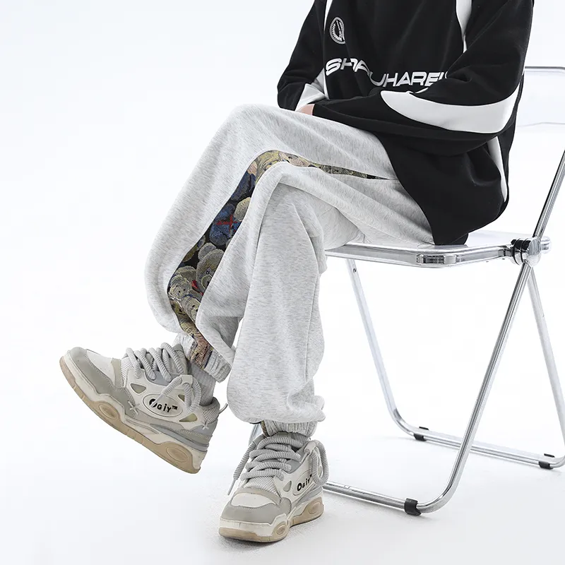 PAINT STAIN Casual Pants Unisex-21