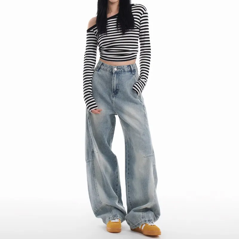 DJ.SPIRIT Jeans Unisex Blue-4