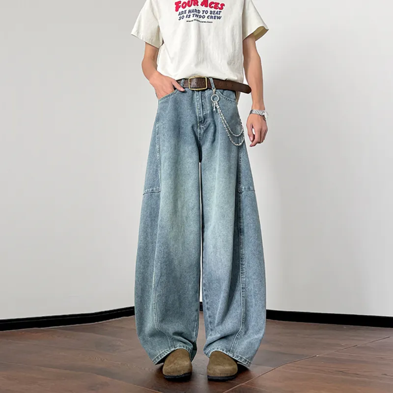 DJ.SPIRIT Jeans Unisex Blue-4