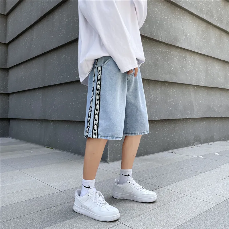 DJ.SPIRIT Denim Shorts Unisex-3