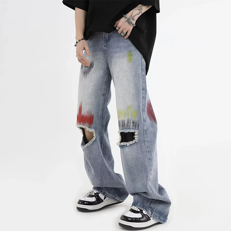 DJ.SPIRIT Jeans Unisex Blue-2
