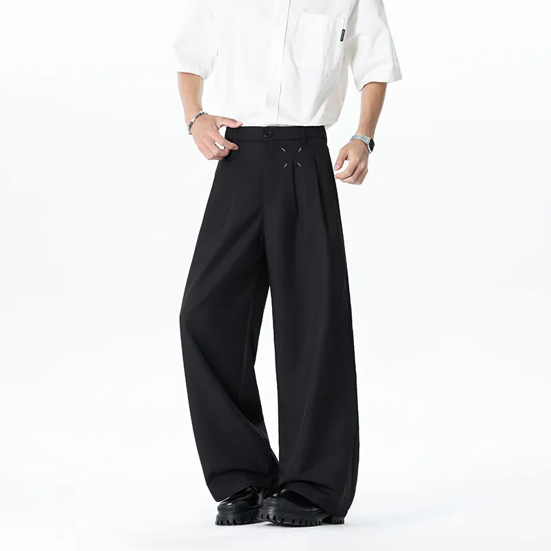 DJ.SPIRIT Suit Trousers Unisex Black-4