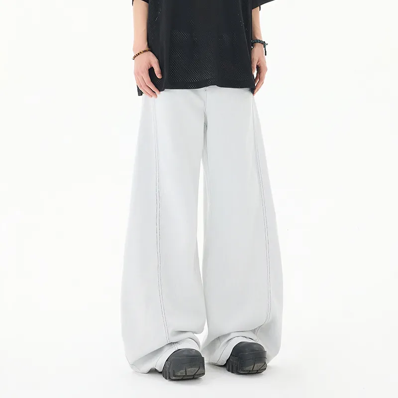 DJ.SPIRIT Jeans Unisex White-2