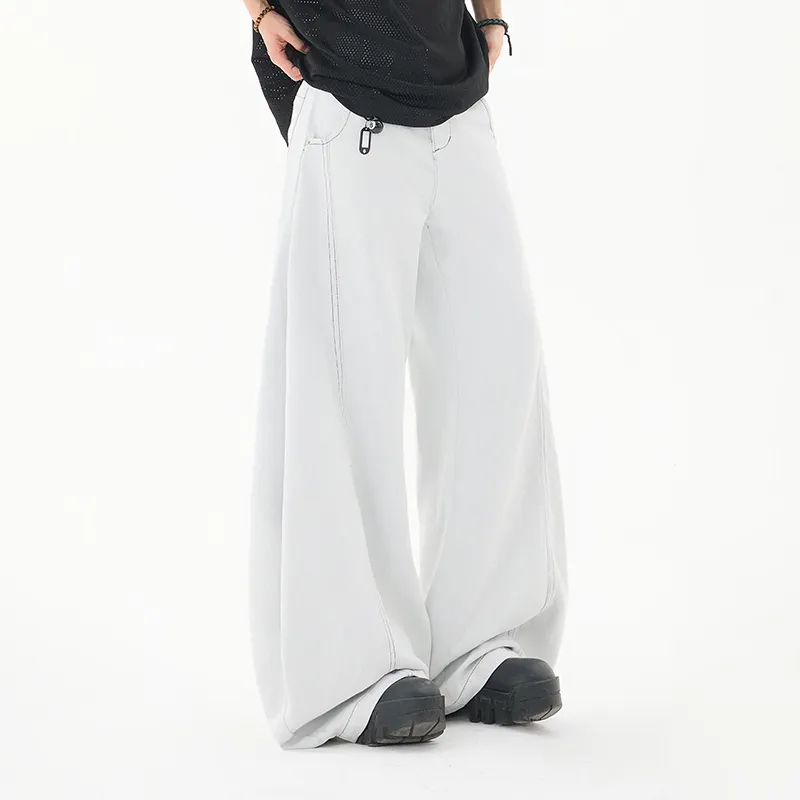 DJ.SPIRIT Jeans Unisex White-3
