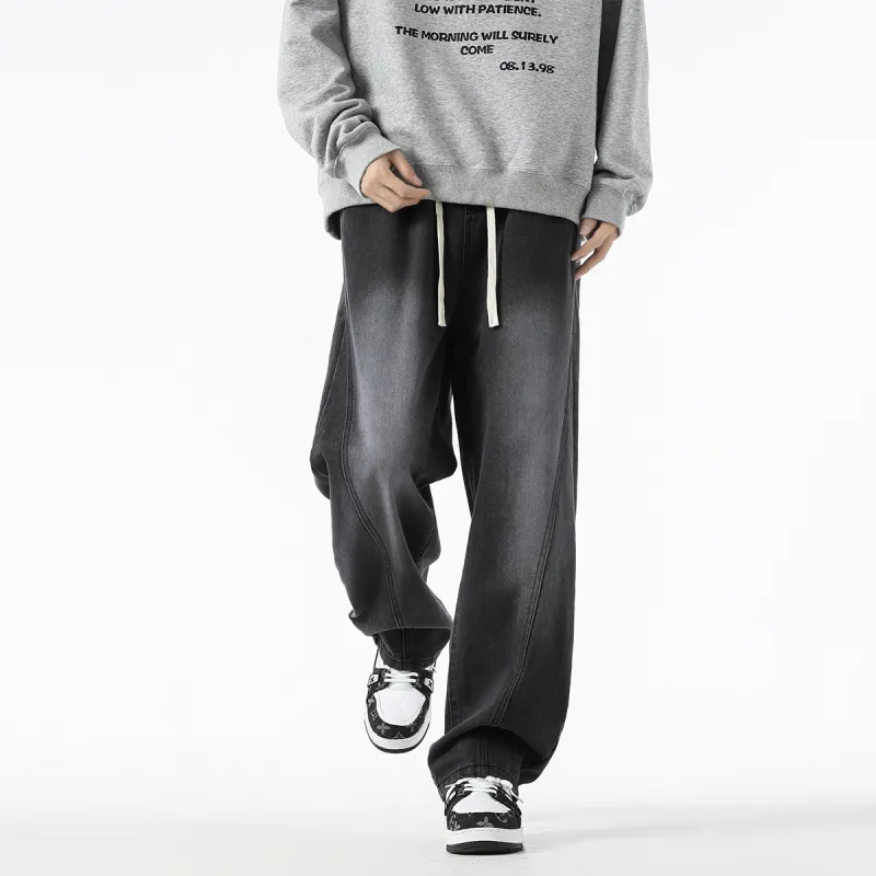 DJ.SPIRIT Jeans Unisex Vintage Blue-6