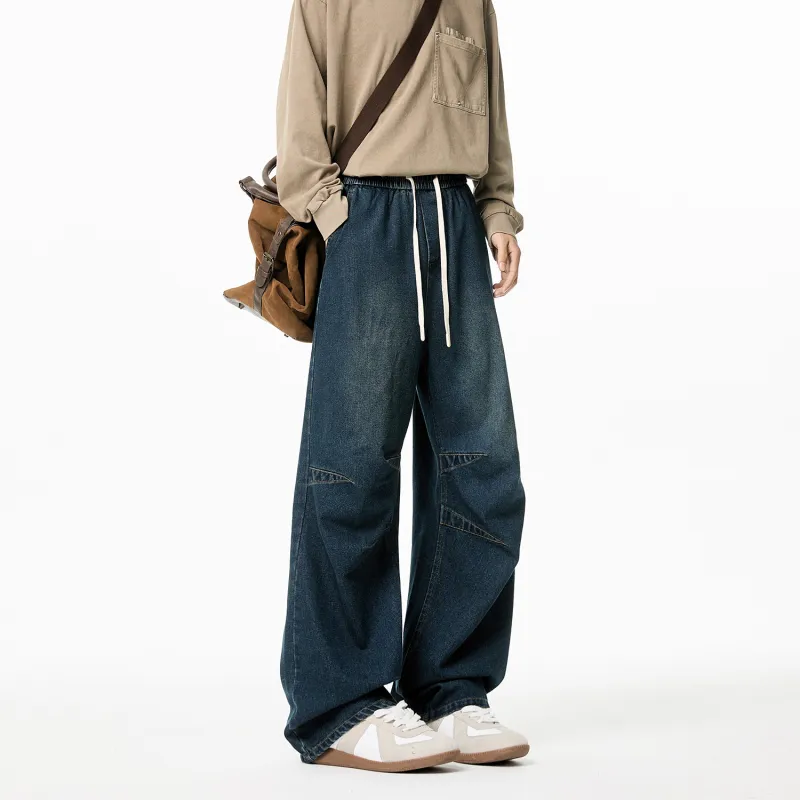 DJ.SPIRIT Jeans Unisex Dark Blue-4
