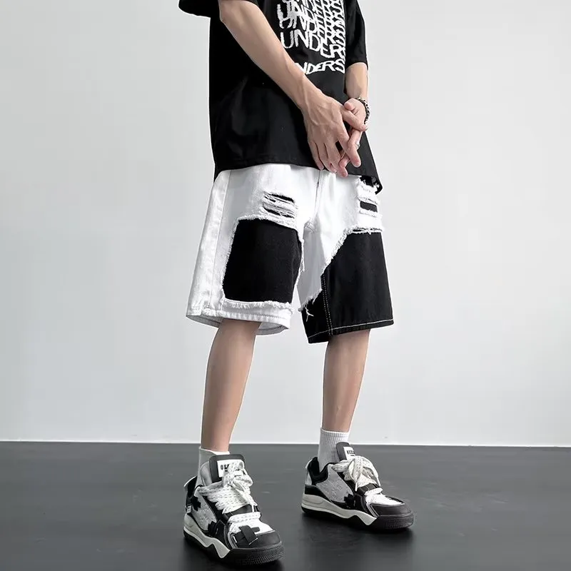DJ.SPIRIT Denim Shorts Unisex-9