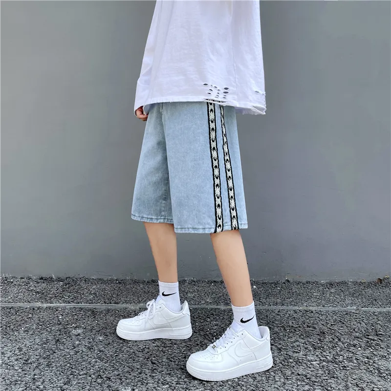 DJ.SPIRIT Denim Shorts Unisex-1