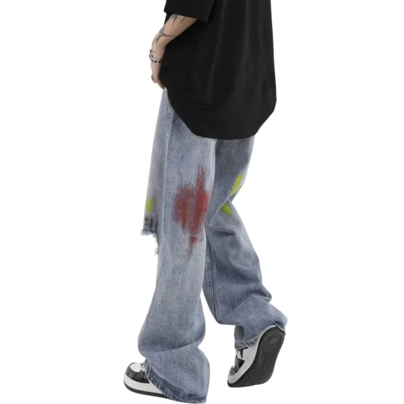 DJ.SPIRIT Jeans Unisex Blue-1