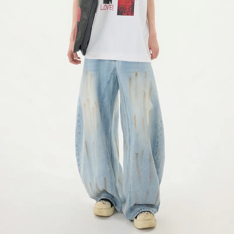 DJ.SPIRIT Jeans Unisex Dirty Blue-5
