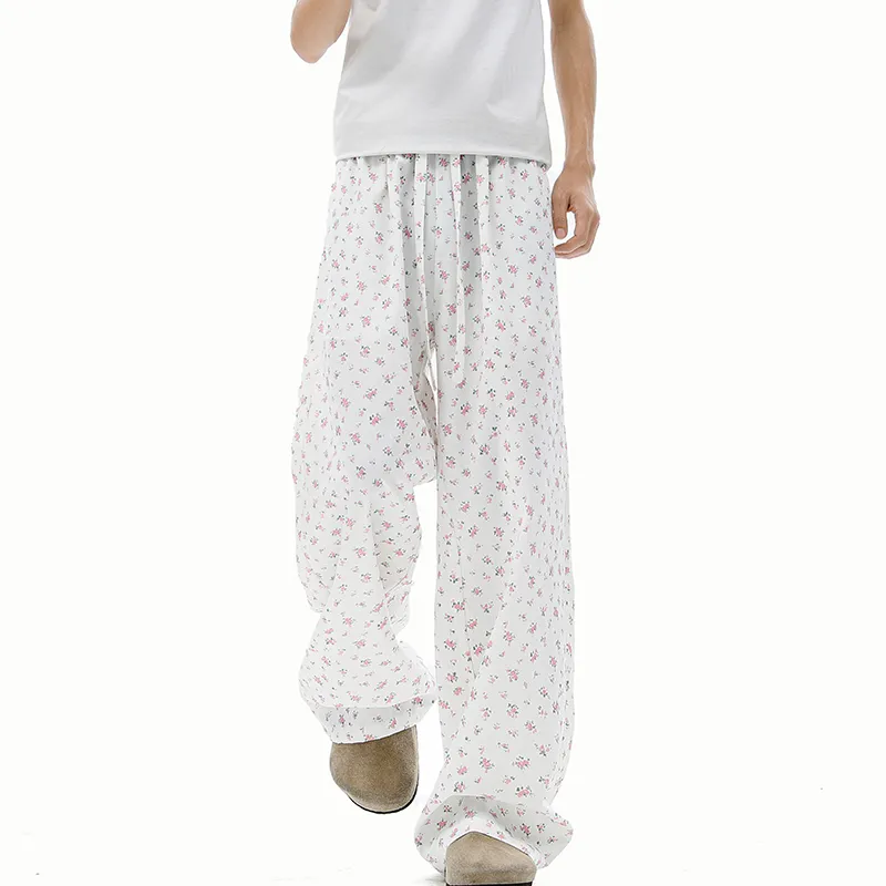 DJ.SPIRIT Casual Pants Unisex White-2