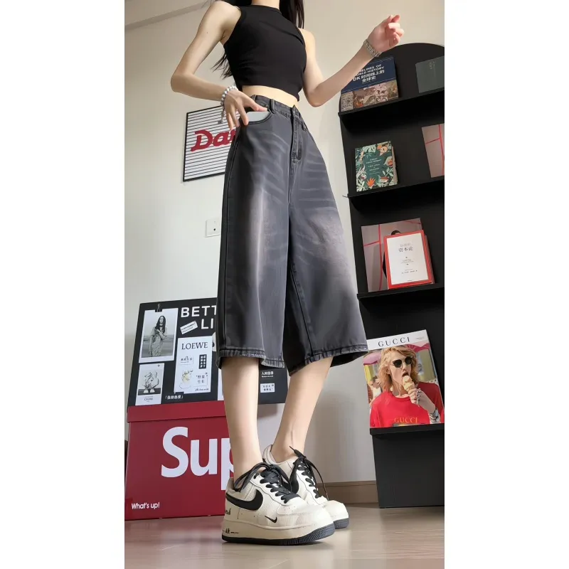 DJ.SPIRIT Denim Shorts Unisex-18