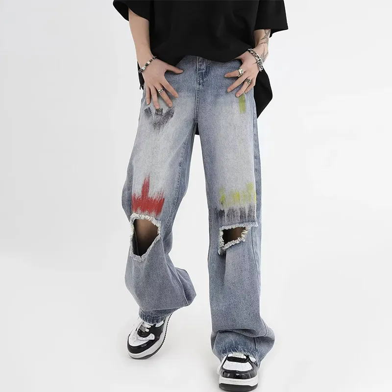 DJ.SPIRIT Jeans Unisex Blue-3