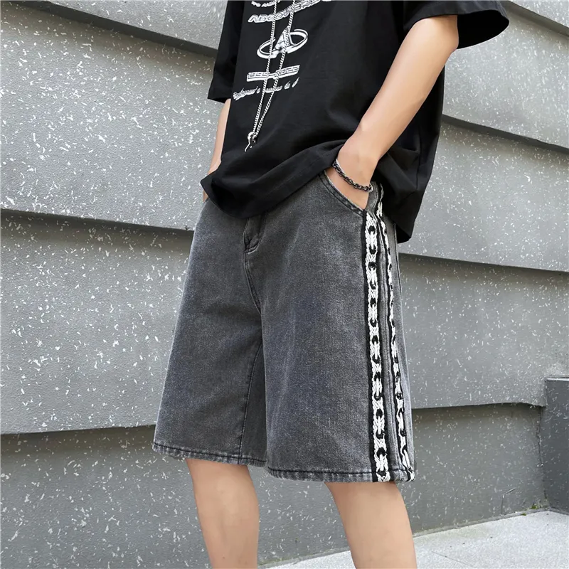DJ.SPIRIT Denim Shorts Unisex-7