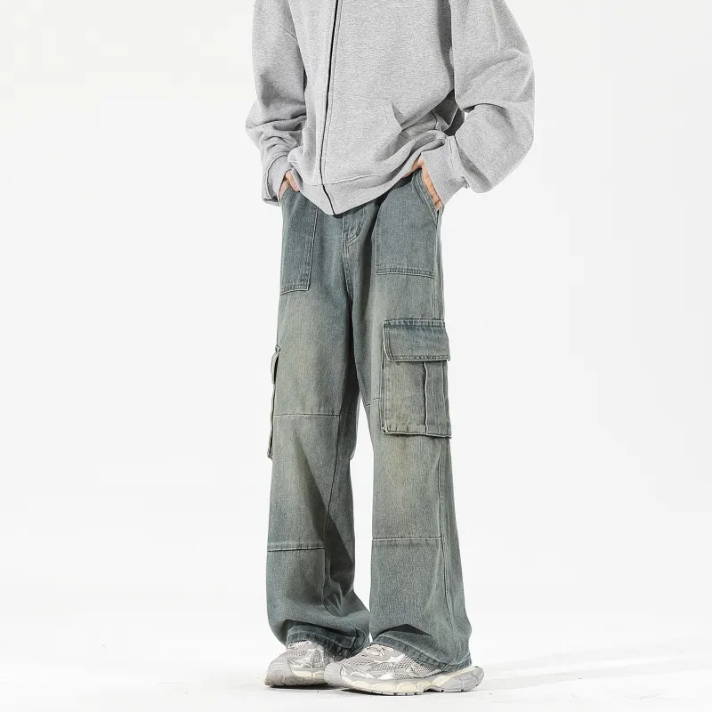 DJ.SPIRIT Jeans Unisex Blue-5
