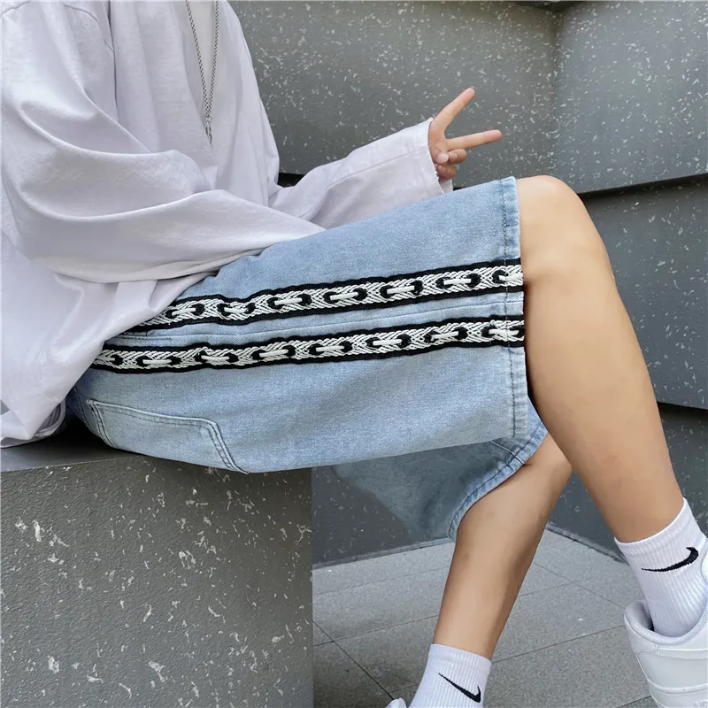 DJ.SPIRIT Denim Shorts Unisex-2
