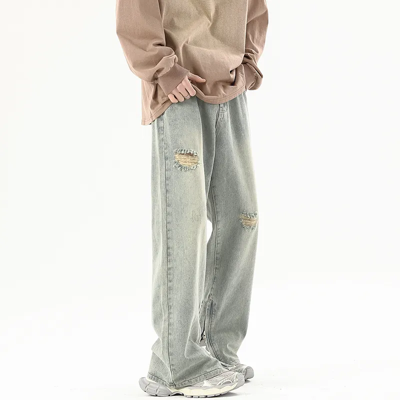 DJ.SPIRIT Jeans Unisex Yellow Mud-4