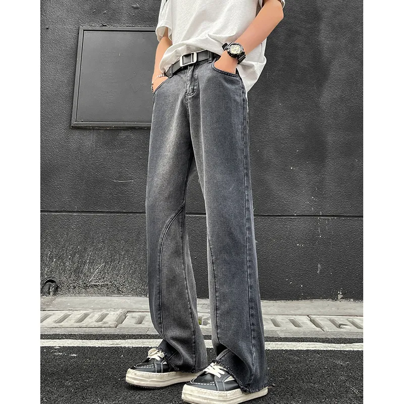 DJ.SPIRIT Jeans Unisex Smoke Gray-3