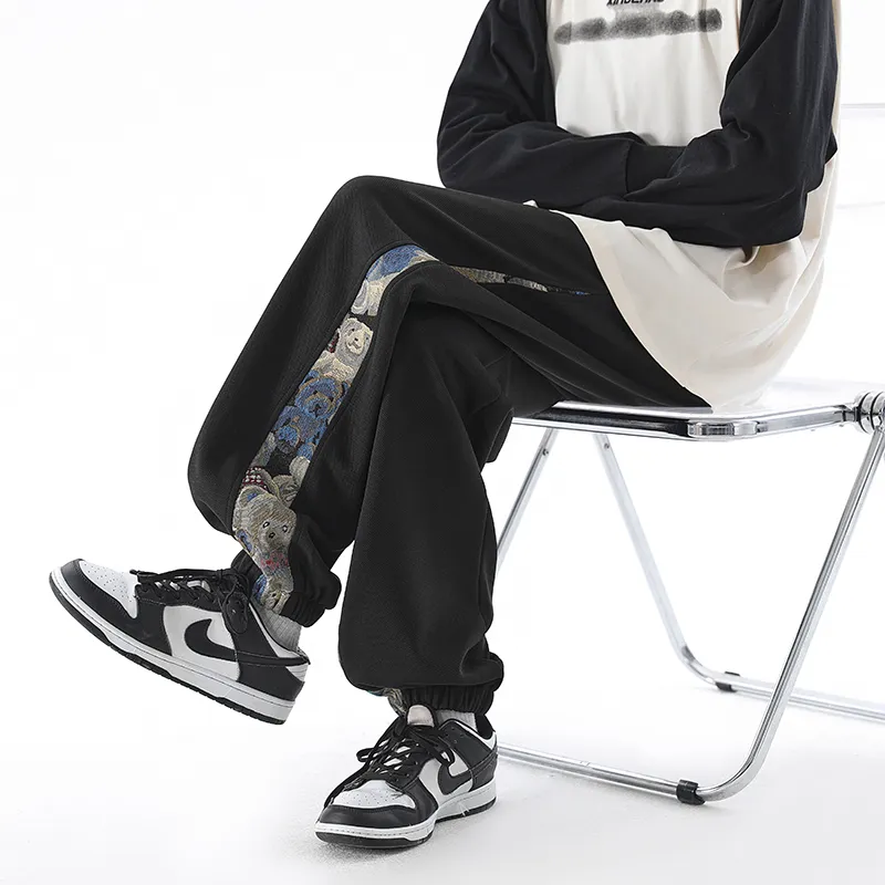 PAINT STAIN Casual Pants Unisex-4