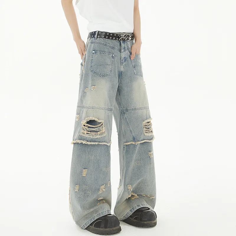 DJ.SPIRIT Jeans Unisex Yellow Mud-2