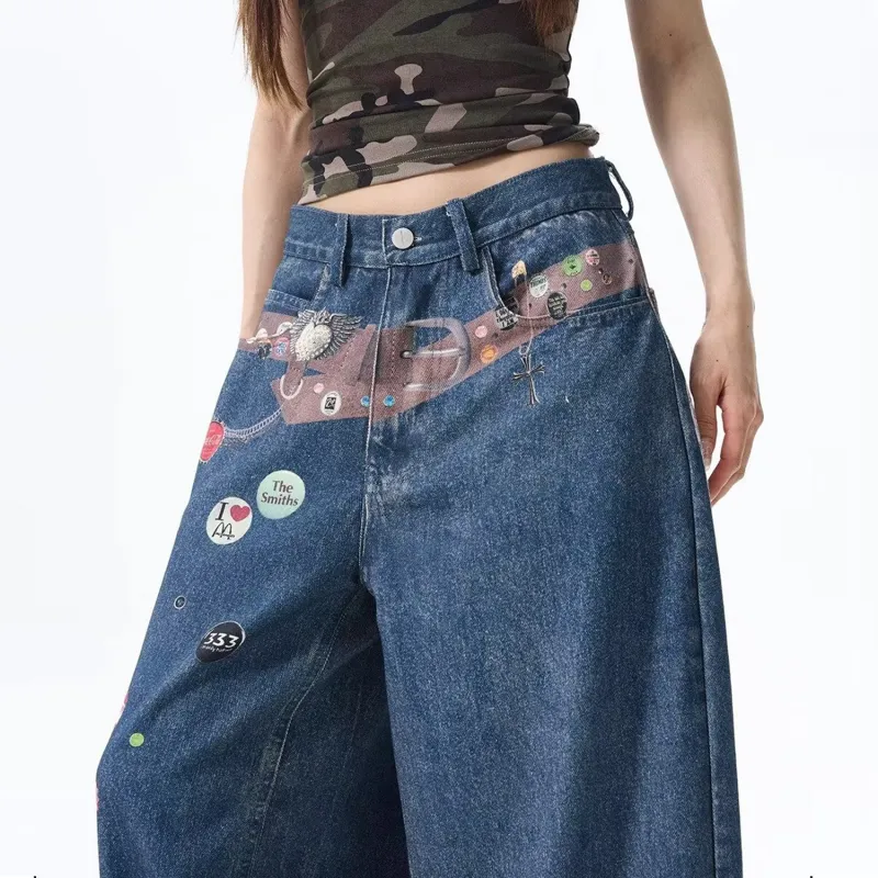 DJ.SPIRIT Jeans Unisex Blue-6
