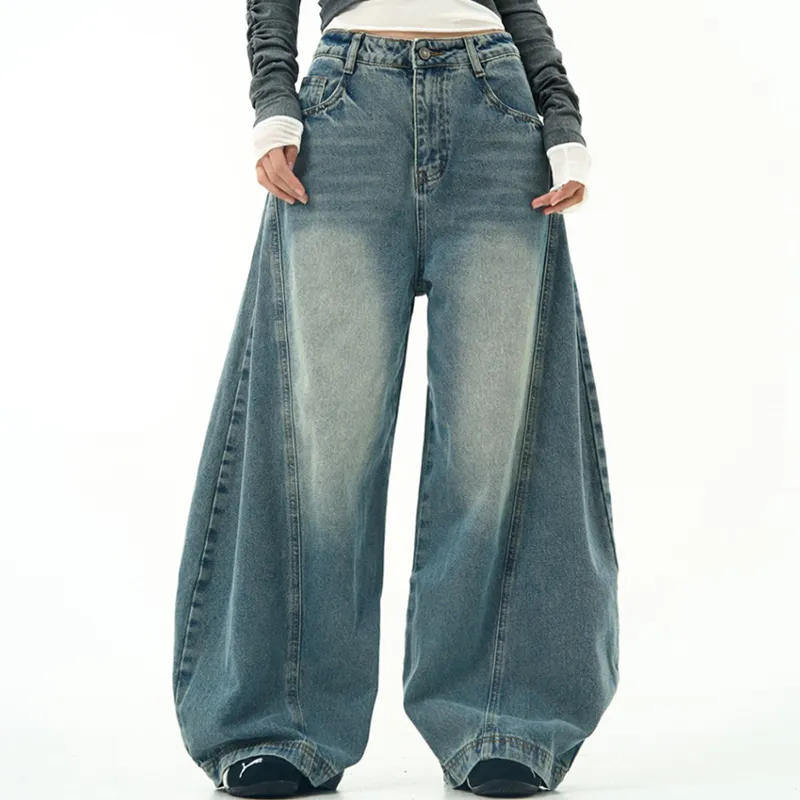 DJ.SPIRIT Jeans Unisex Blue-4