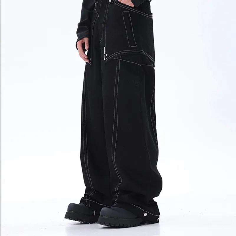 DJ.SPIRIT Jeans Unisex Black-4