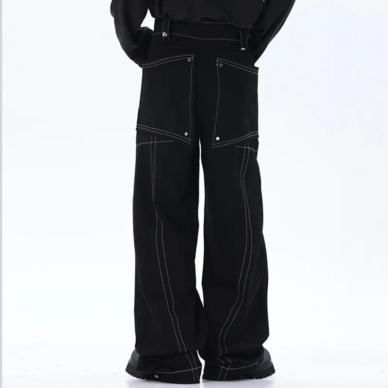 DJ.SPIRIT Jeans Unisex Black-3