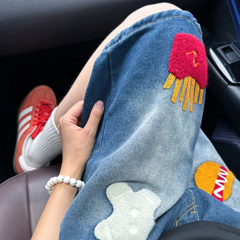DJ.SPIRIT Denim Shorts Unisex-8