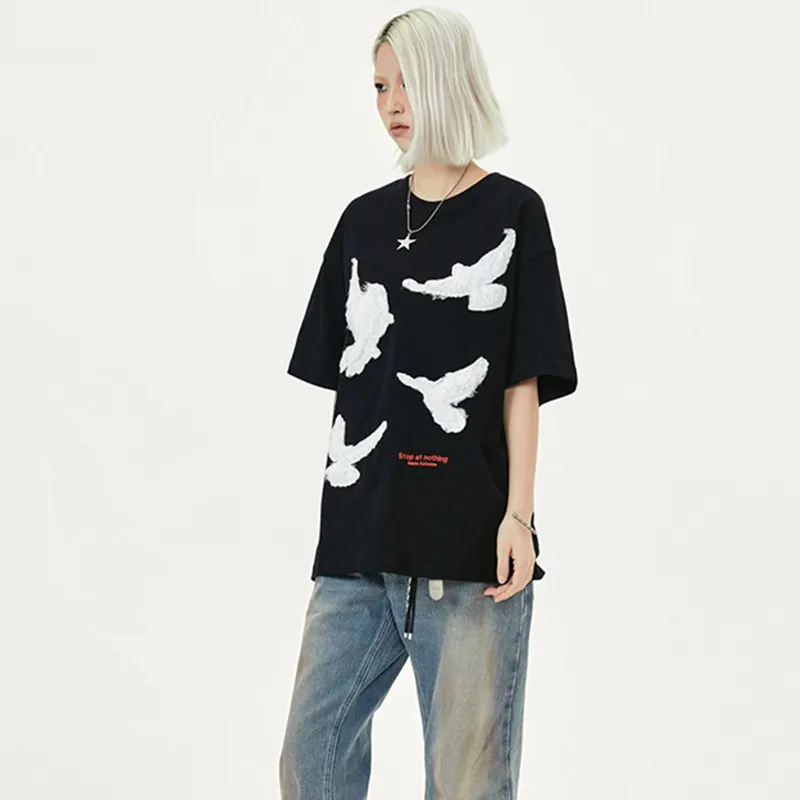 PAINT STAIN Classic Minimalist Style T Shirt Unisex-2