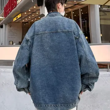 DJ.SPIRIT Denim Jackets Unisex