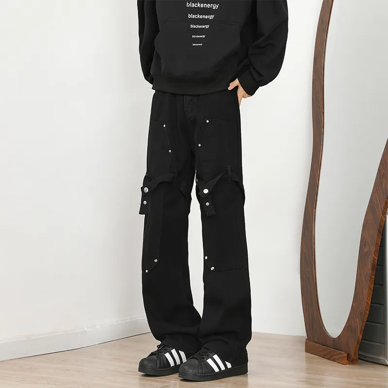 DJ.SPIRIT Jeans Unisex Black-6